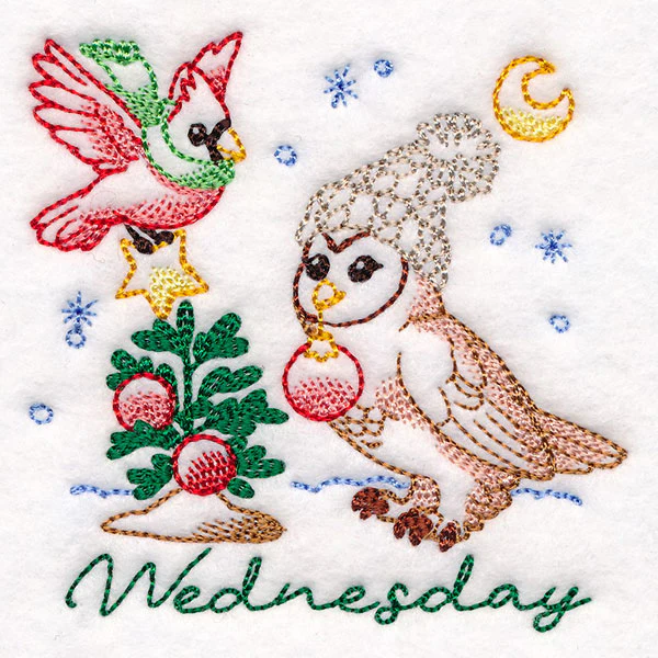 Owl & Cardinal Decorating on Wednesday - Image 2