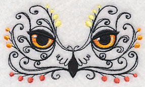 Owl Face with Flourish - Image 4