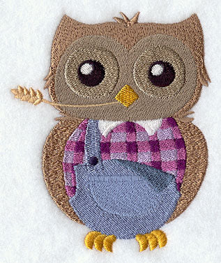 Owl in Bib Overalls - Image 3