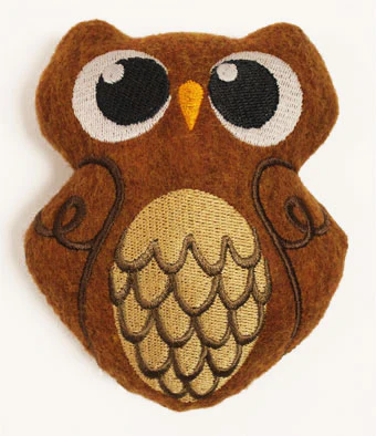 Owl Pincushion (In-the-Hoop) - Image 3