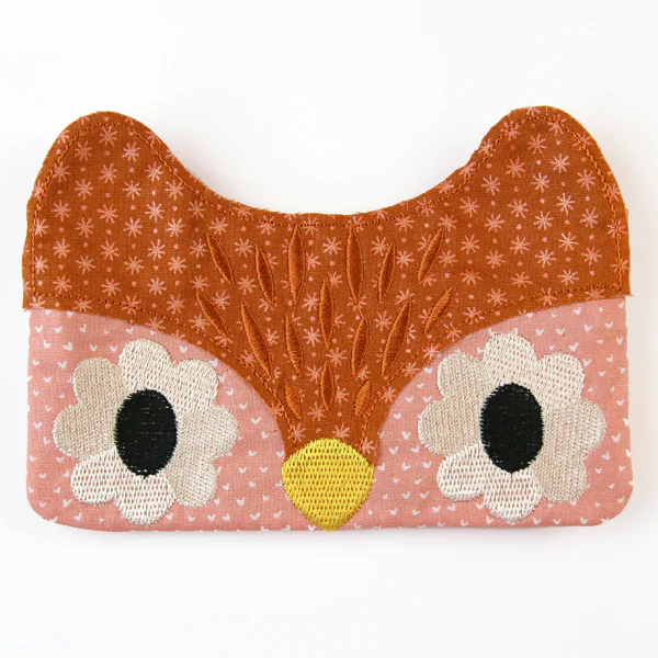 Owl Right Zipper Pouch (In-the-Hoop) - Image 3