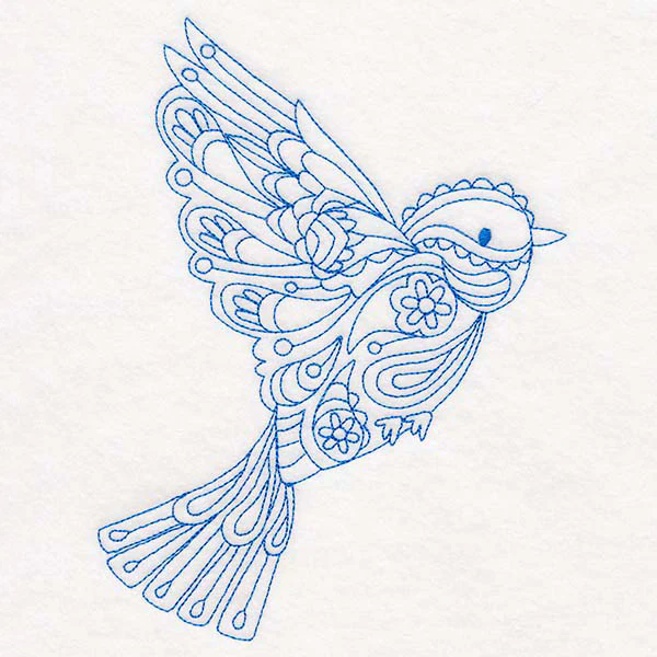 Paisley Animals - Bluebird - Image 3