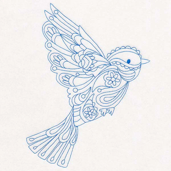 Paisley Animals - Bluebird - Image 5