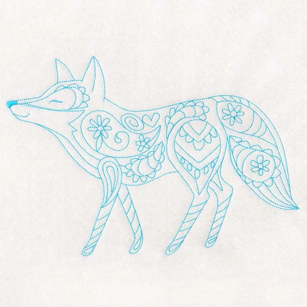 Paisley Animals - Fox - Image 5