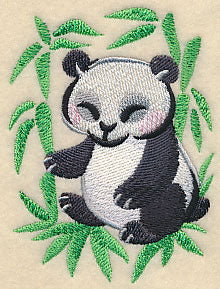 Panda in Asian Watercolor - Image 3