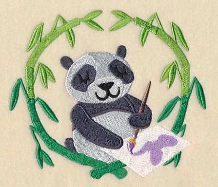 Panda Painting Laurel - Image 4