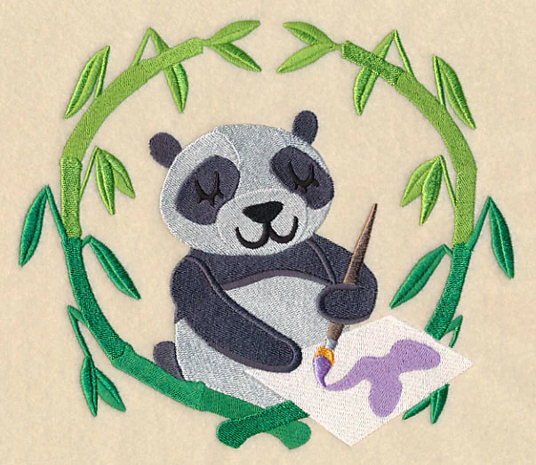 Panda Painting Laurel - Image 6