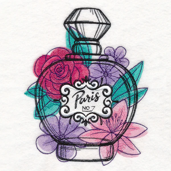 Parisian Perfume Bottle - Image 2