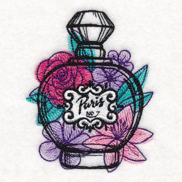 Parisian Perfume Bottle - Image 4
