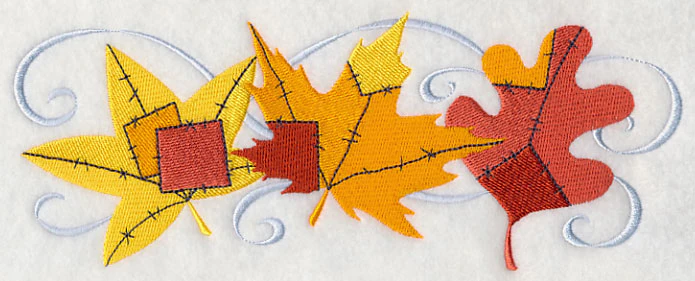 Patchwork Autumn Leaves - Image 2