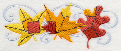 Patchwork Autumn Leaves - Image 4