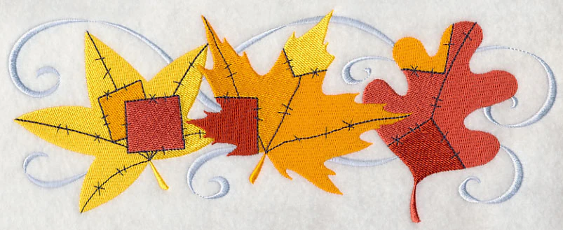 Patchwork Autumn Leaves - Image 6