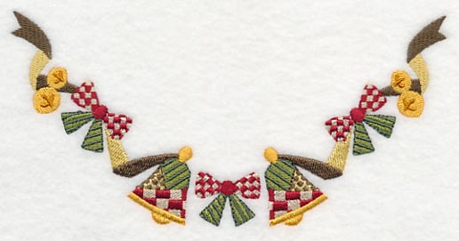 Patchwork Bells Neckline (V-Neck) - Image 2