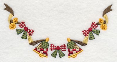 Patchwork Bells Neckline (V-Neck) - Image 3