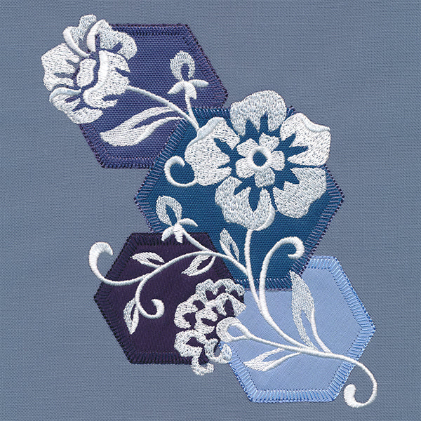 Patchwork Blooms (Heirloom Applique) - Image 2