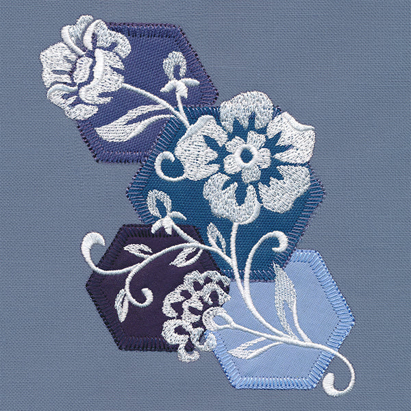 Patchwork Blooms (Heirloom Applique) - Image 3