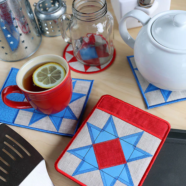 Patchwork Kitchen Set (In-the-Hoop) Design Pack - Image 2
