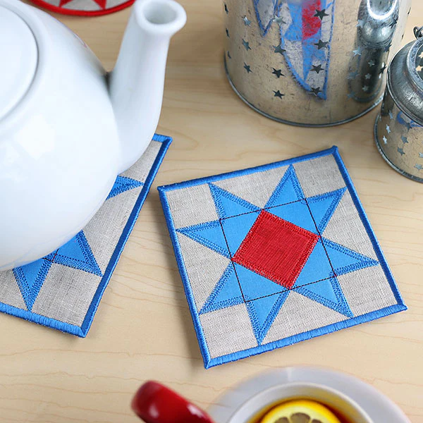 Patchwork Kitchen Trivet (In-the-Hoop) - Image 4