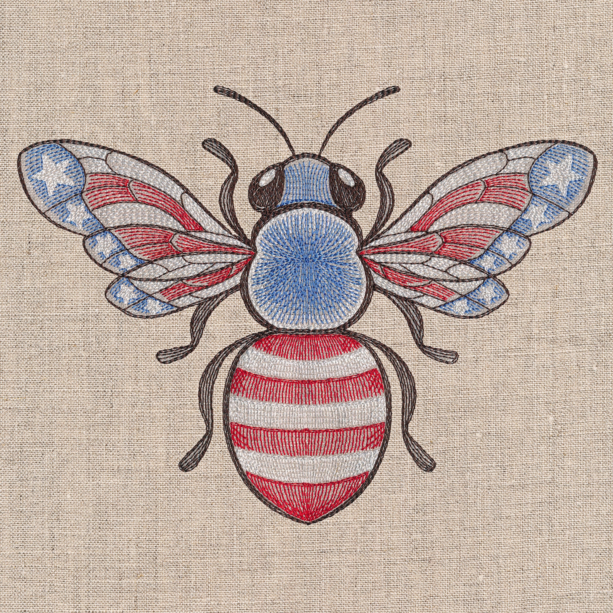 Patriotic Bee