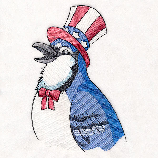 Patriotic Blue Jay - Image 4