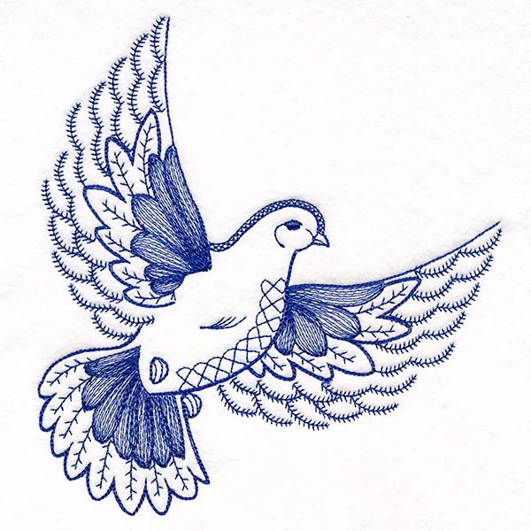 Patterns & Textures Christmas  - Dove