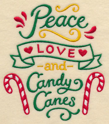 Peace Love and Candy Canes - Image 3