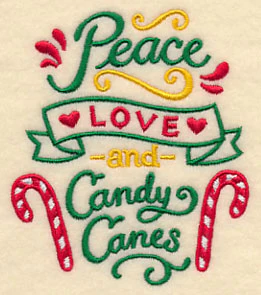 Peace Love and Candy Canes - Image 4
