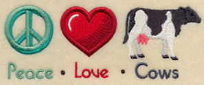 Peace Love Cows - Image 5