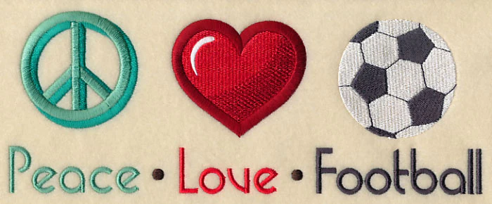 Peace Love Football - Image 5