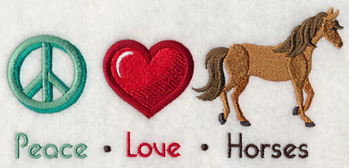 Peace Love Horses - Image 3