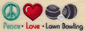 Peace Love Lawn Bowling - Image 4