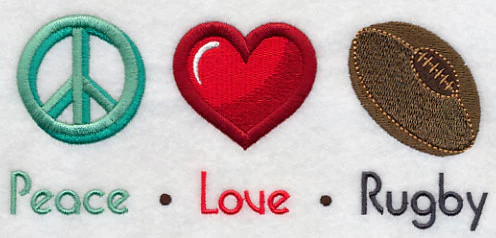 Peace Love Rugby - Image 3