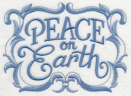 Peace on Earth with Baroque Flourish - Image 4