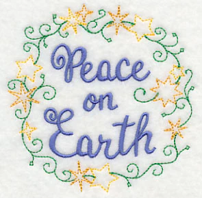 Peace on Earth Wreath - Image 5