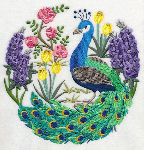 Peacock Scene - Image 2