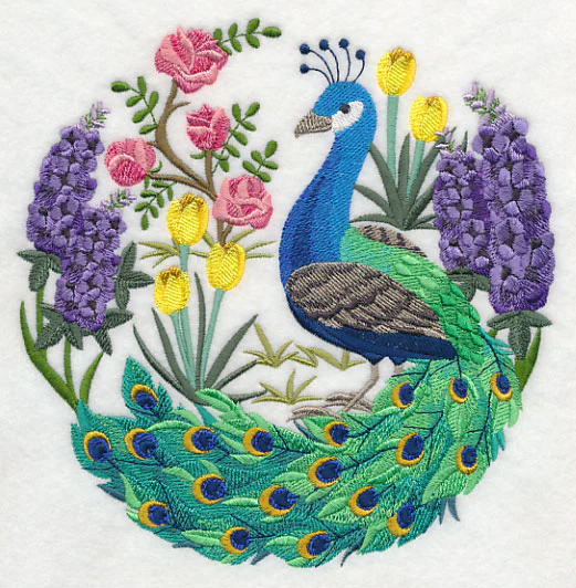 Peacock Scene - Image 3