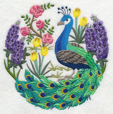 Peacock Scene - Image 4