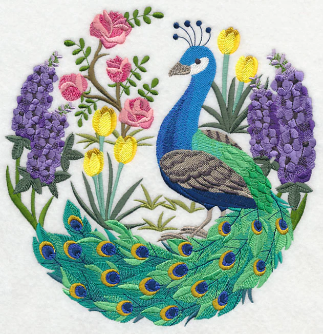 Peacock Scene - Image 6