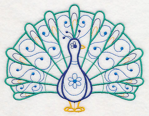 Peacock Strut (Vintage) - Image 3