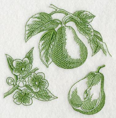 Pear Botanical (Toile) - Image 4