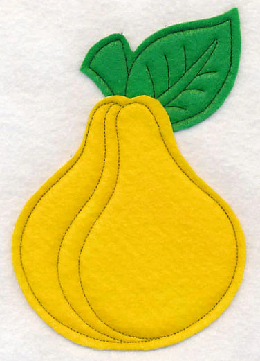 Pear (Crafty Cut Applique) - Image 3