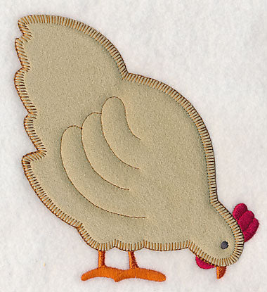 Pecking Chicken (Heirloom Applique) - Image 3