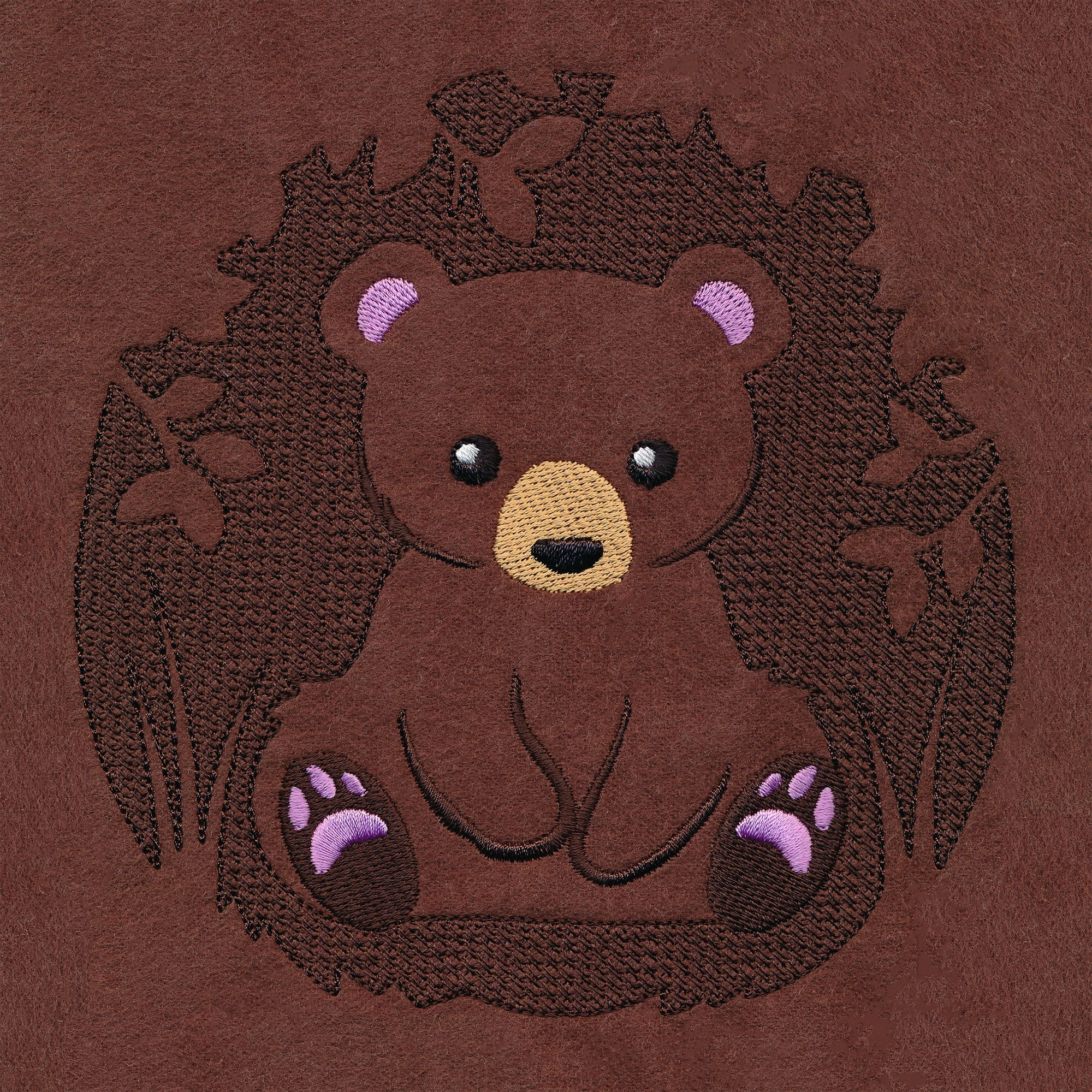 Peekaboo Bear (Embossed) - Image 4