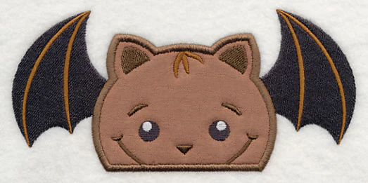 Peeking Bat (Applique) - Image 2