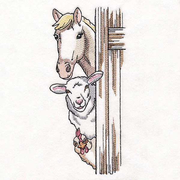 Peeking Farm Animal Pals Stack - Image 5