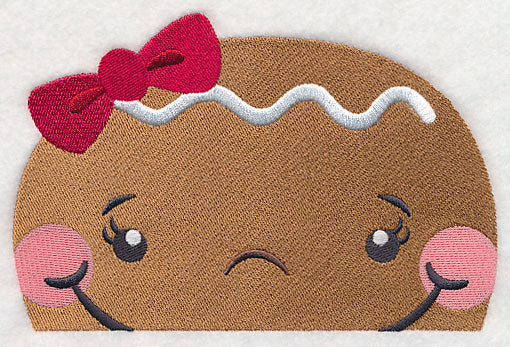 Peeking Gingerbread Girl - Image 2