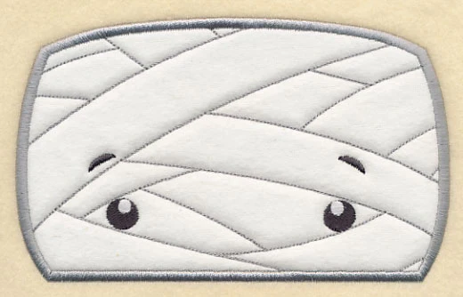 Peeking Mummy (Applique) - Image 2