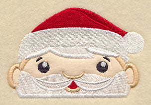 Peeking Santa (Applique) - Image 3