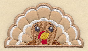 Peeking Turkey (Applique) - Image 3