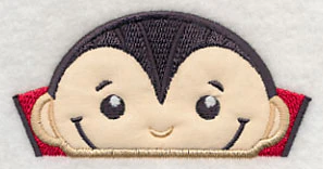 Peeking Vampire (Applique) - Image 3